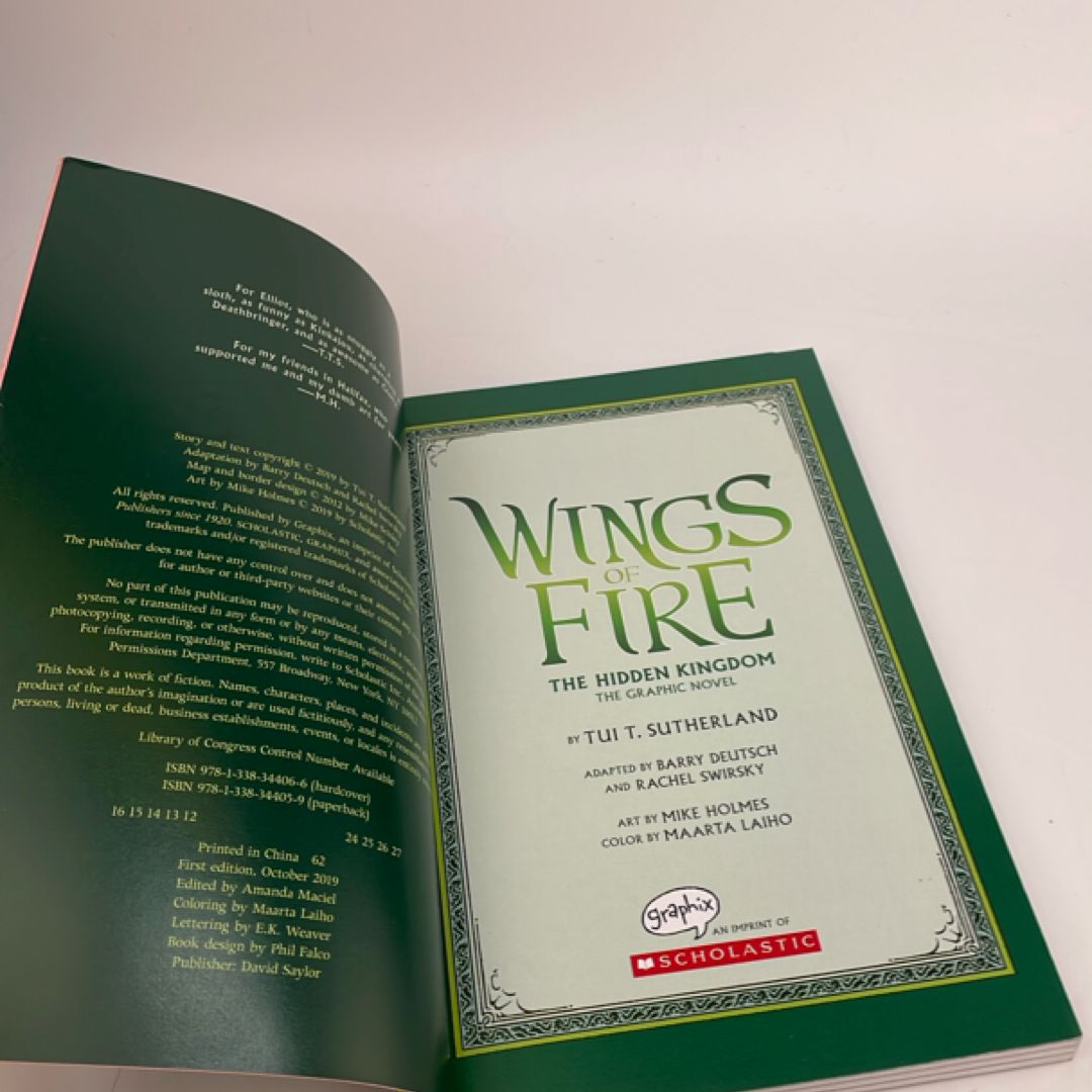 Wings of Fire the Hidden Kingdom