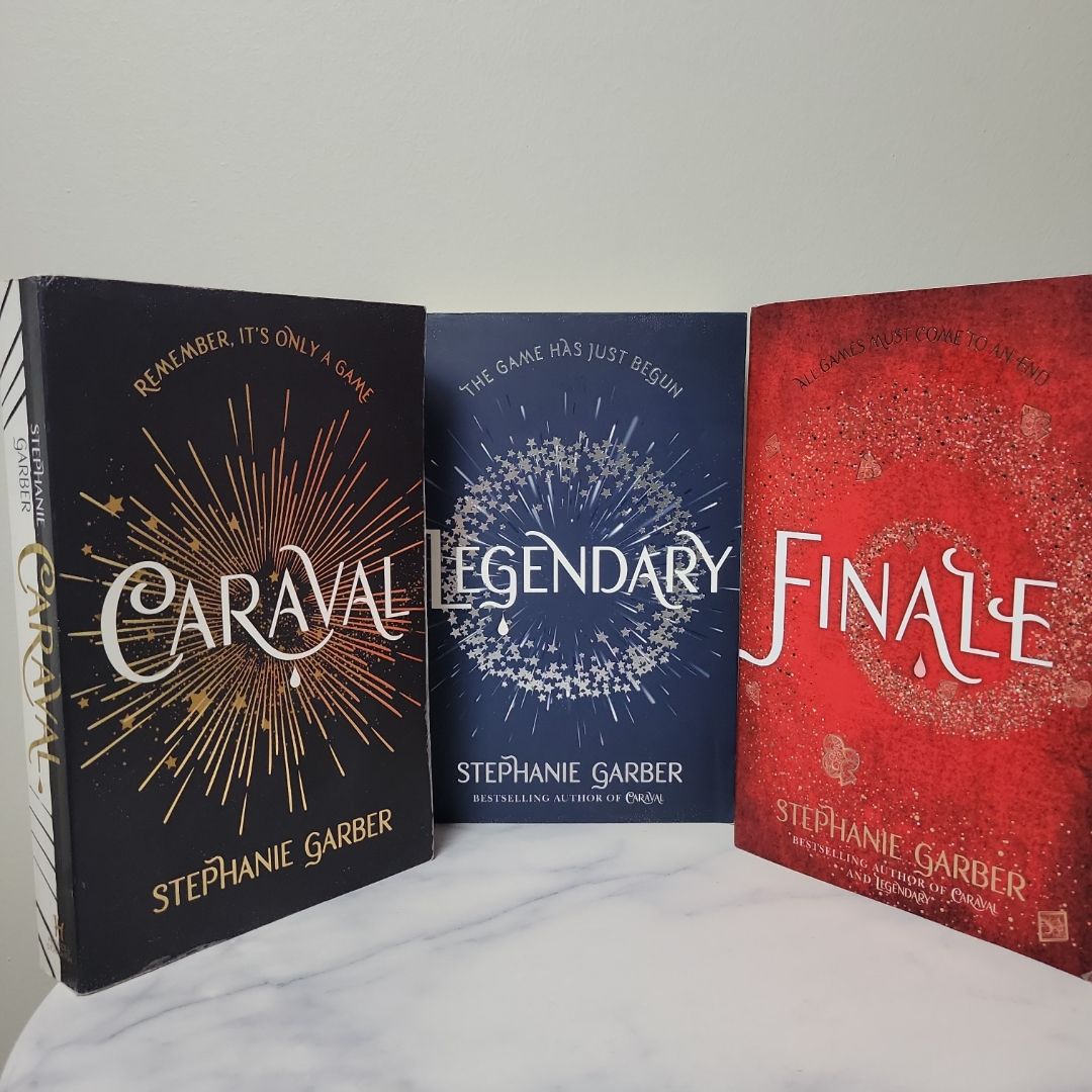 Caraval + Legendary + Finale | OOP UK Paperback Set Out of Print