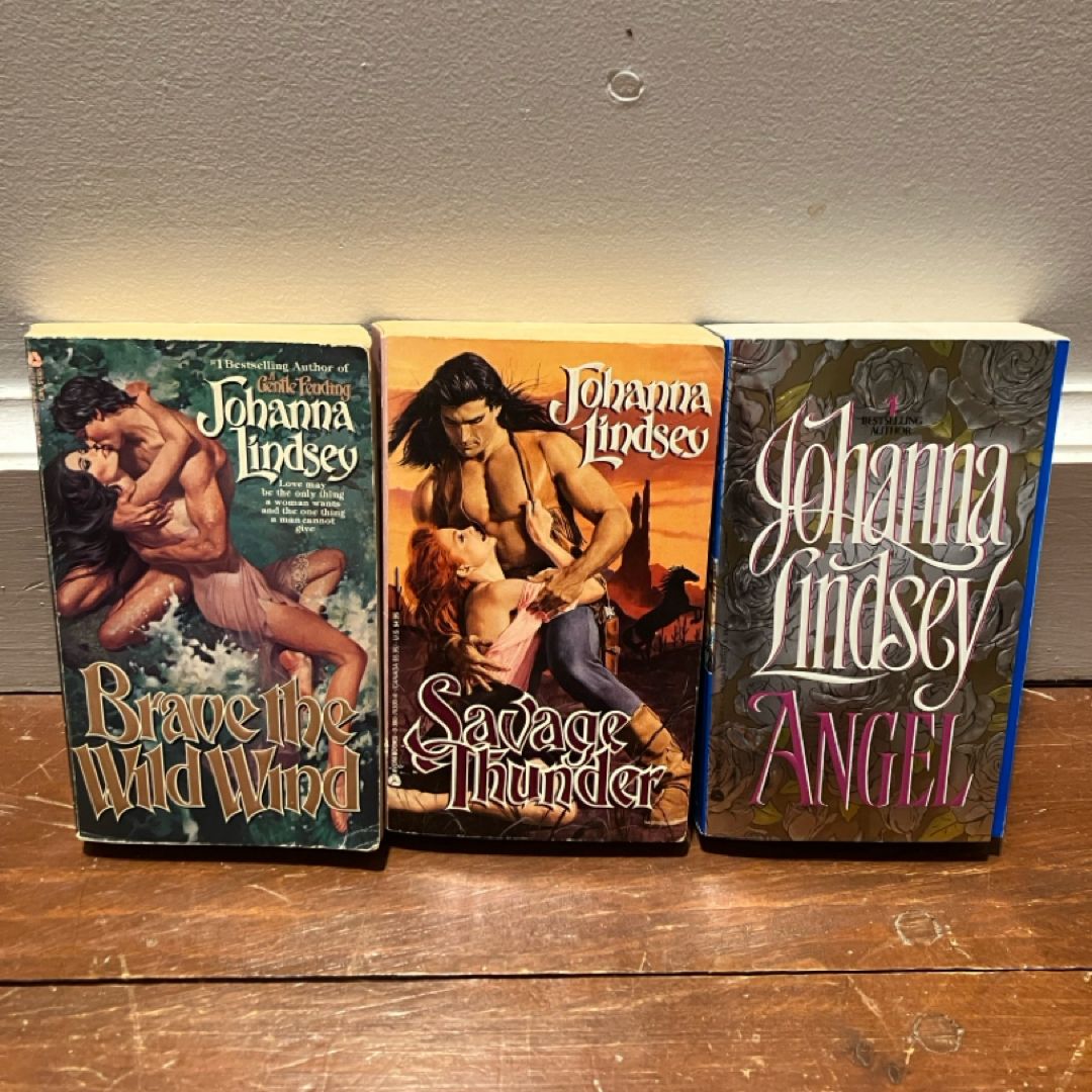 Johanna Lindsey lot / Wyoming trilogy 