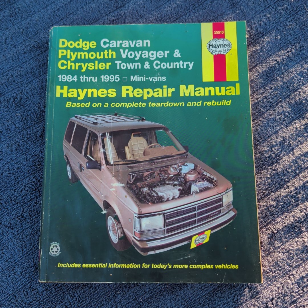 Haynes Dodge, Plymouth and Chrysler Mini-Vans, 1984-1995