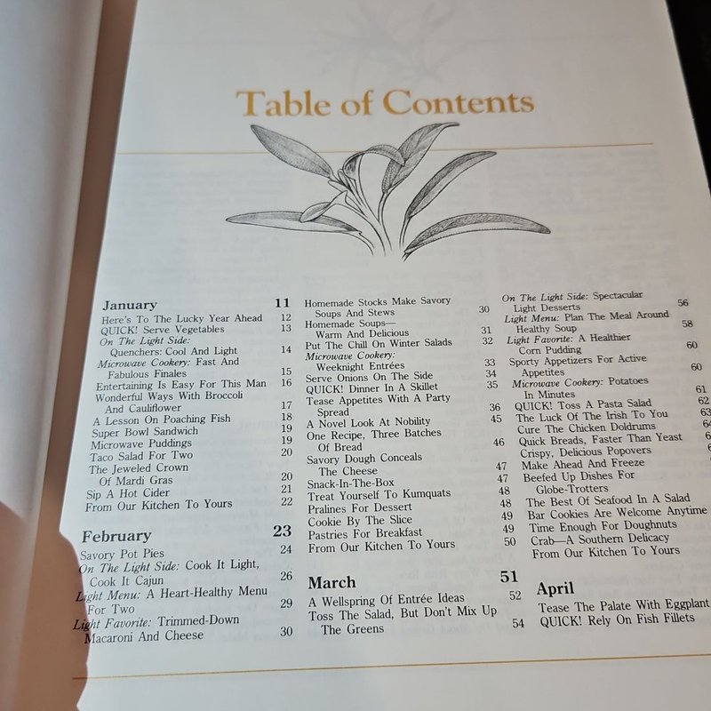 Southern Living Annual Recipes, 1990