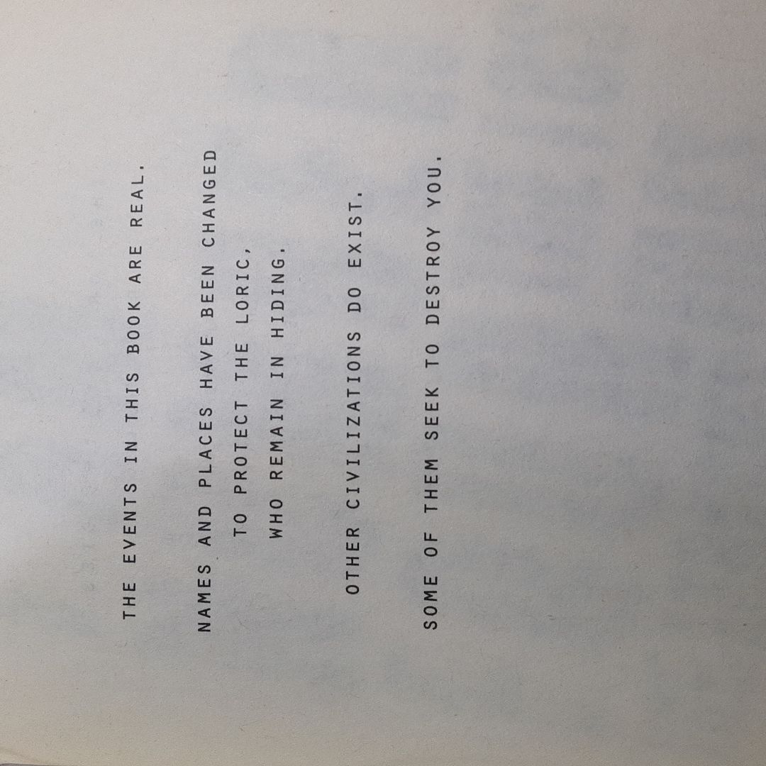 I Am Number Four: the Lost Files: the Legacies