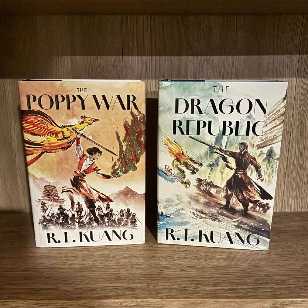 The poppy war and The dragon republic by R.f kuang, Hardcover | Pangobooks