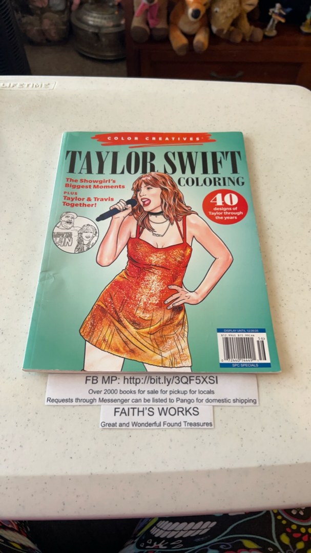 Taylor Swift coloring book