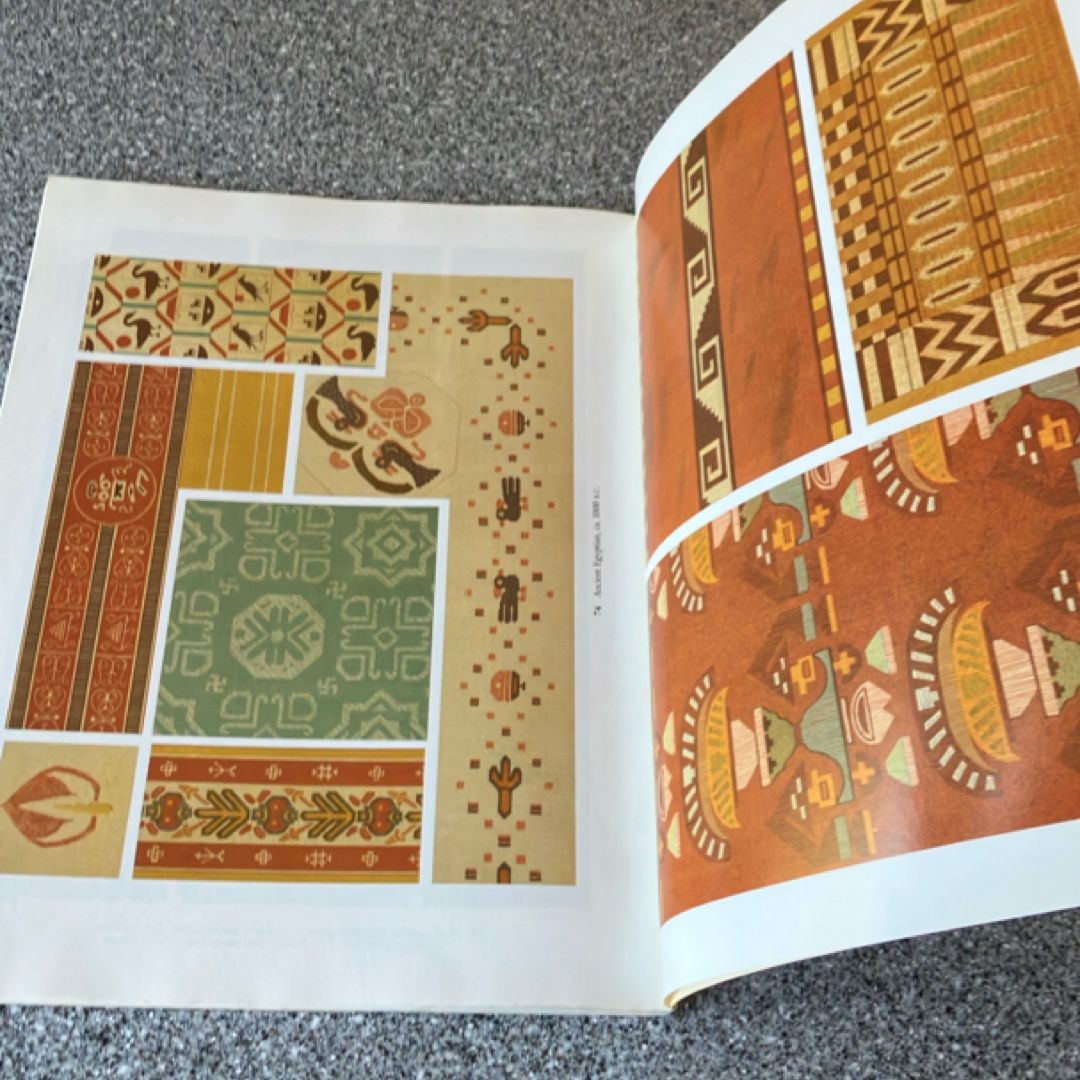 Historic Textile Patterns in Full Color by Friedrich Fischbach
