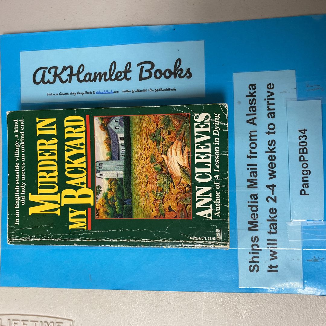 Murder in My Backyard