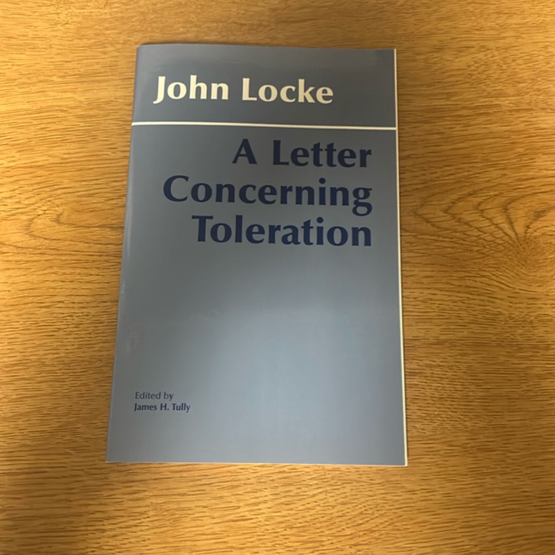 A Letter Concerning Toleration