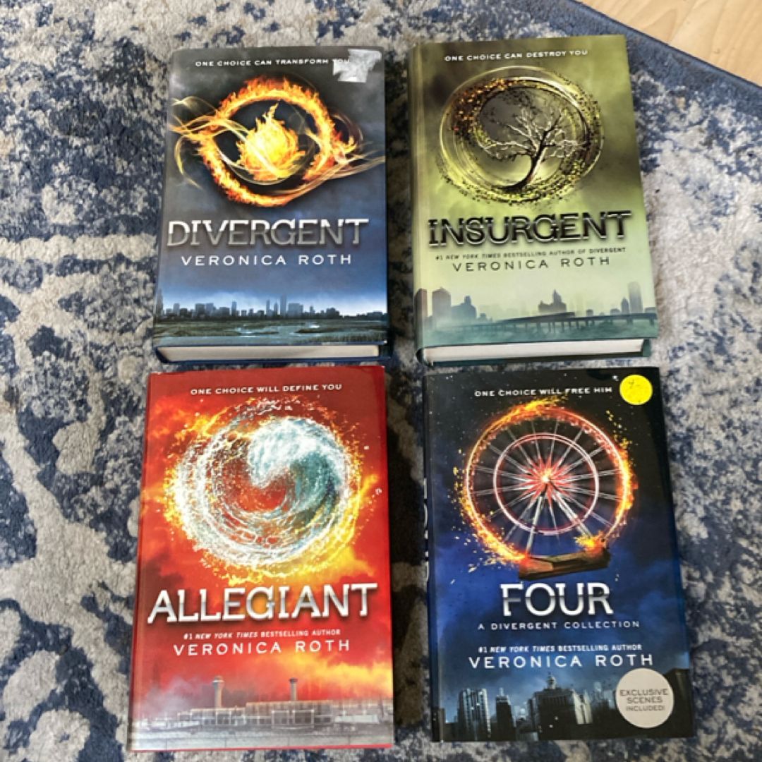 Complete Diveregnt trilogy plus Four 