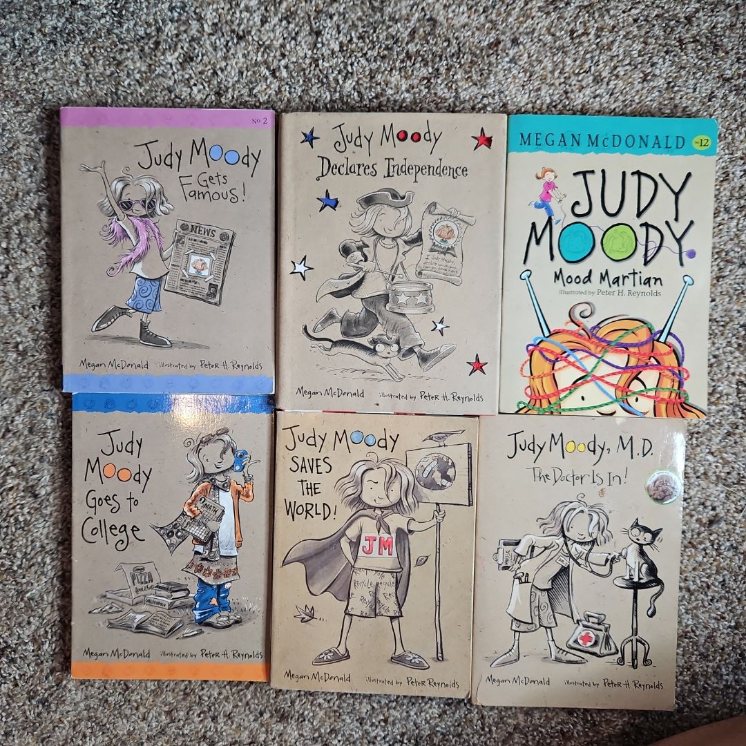 **BUNDLE** 6 Judy Moody Books