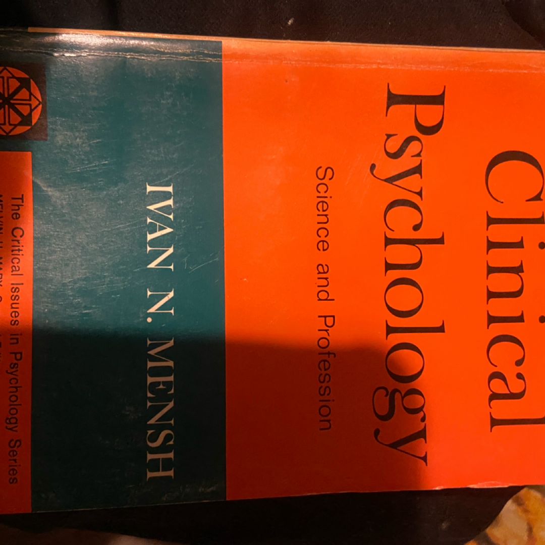 Clinical Psychology
