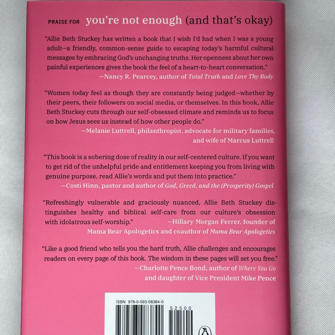 You're Not Enough (and That's Okay)