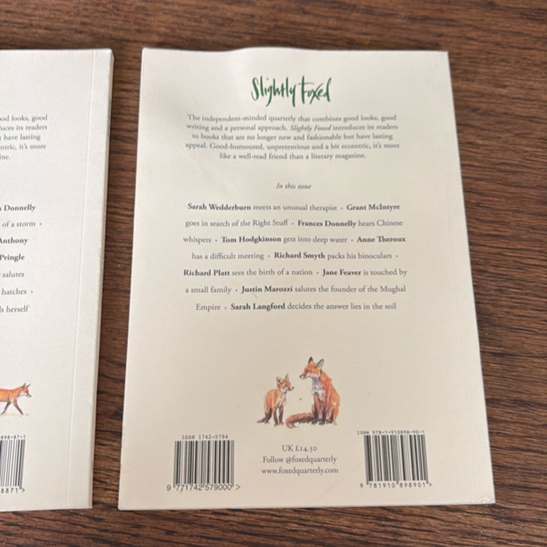 Slightly Foxed by The Real Readers Quarterly , Paperback | Pangobooks