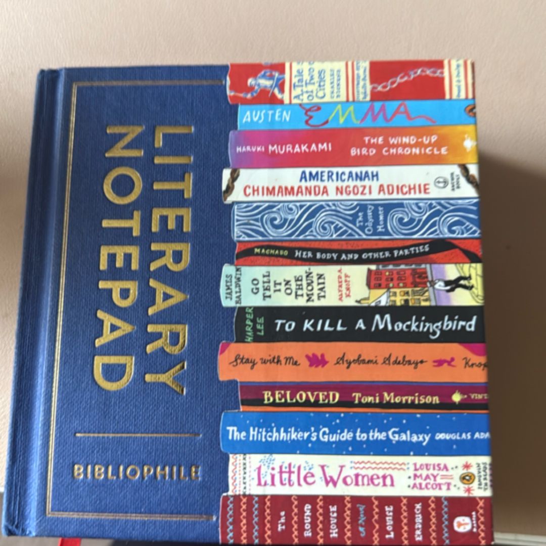 Bibliophile Literary Notepad