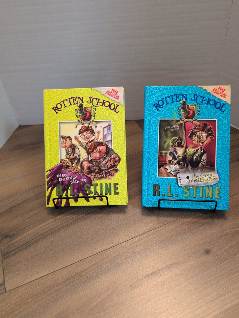 Rotten School Bundle: #1 The Big Blueberry Barf-Off! & #2 The Great Smelling Bee