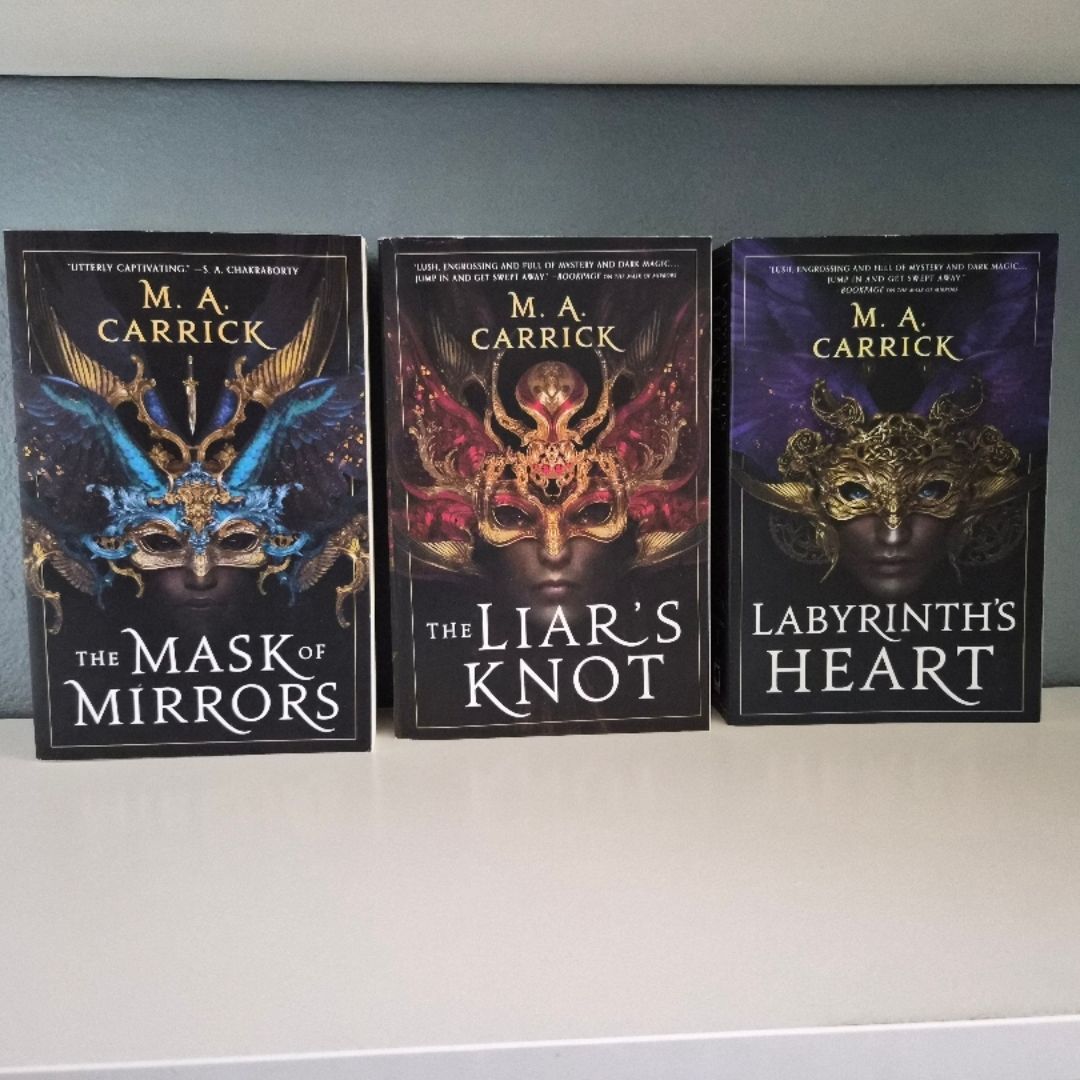 Rook and Rose Trilogy (The Mask of Mirrors, The Liar's Knot, Labyrinth's Heart)