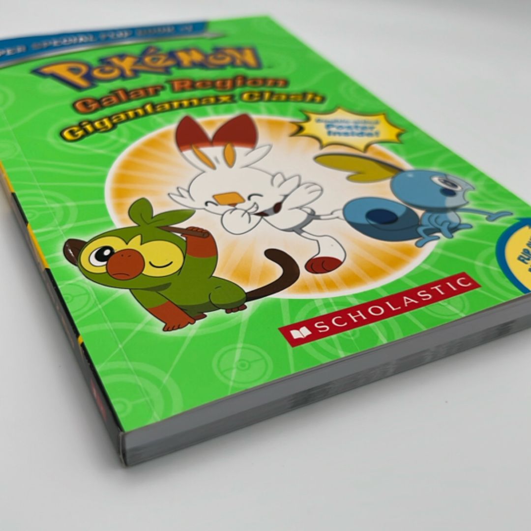 Gigantamax Clash / Battle for the Z-Ring (Pokémon Super Special Flip Book: Galar Region / Alola Region)