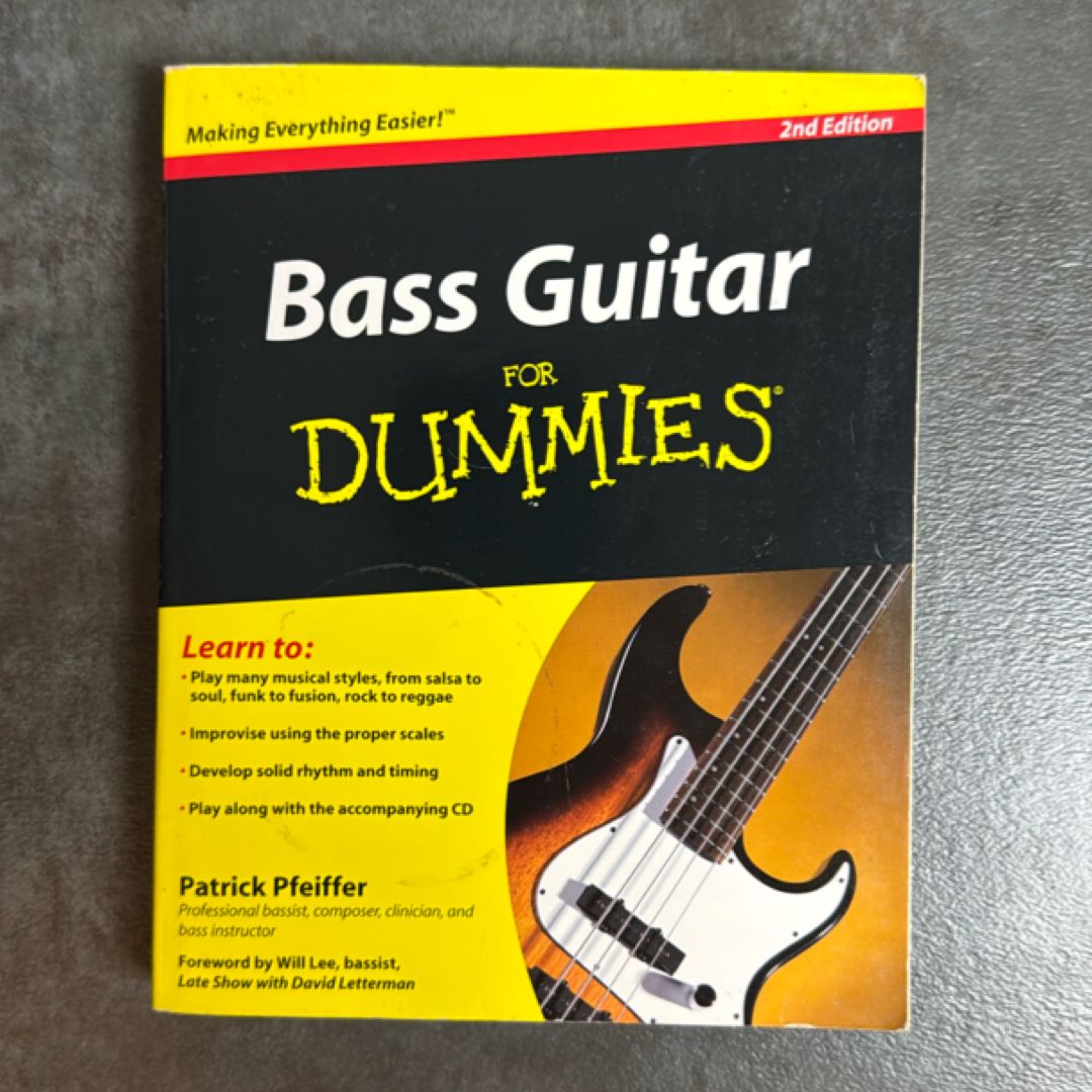 Bass Guitar for Dummies