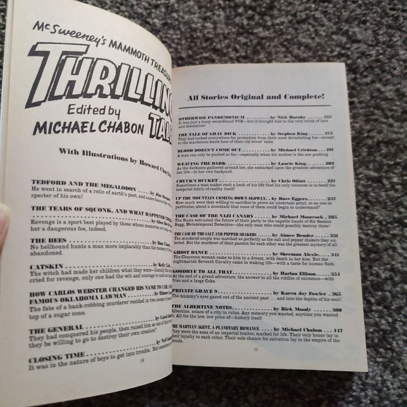 McSweeney's Mammoth Treasury of Thrilling Tales