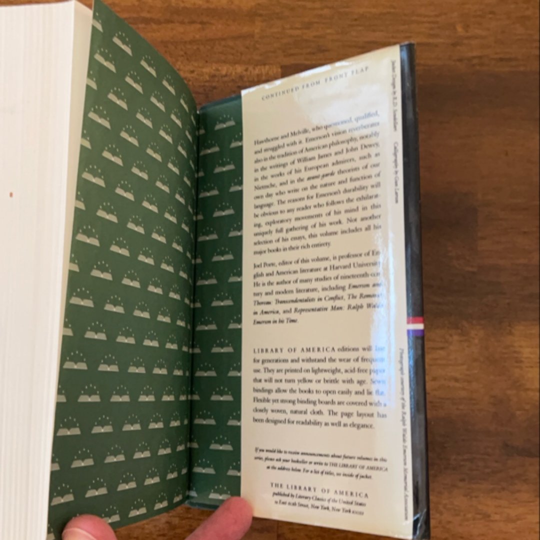 Ralph Waldo Emerson: Essays and Lectures (LOA #15)