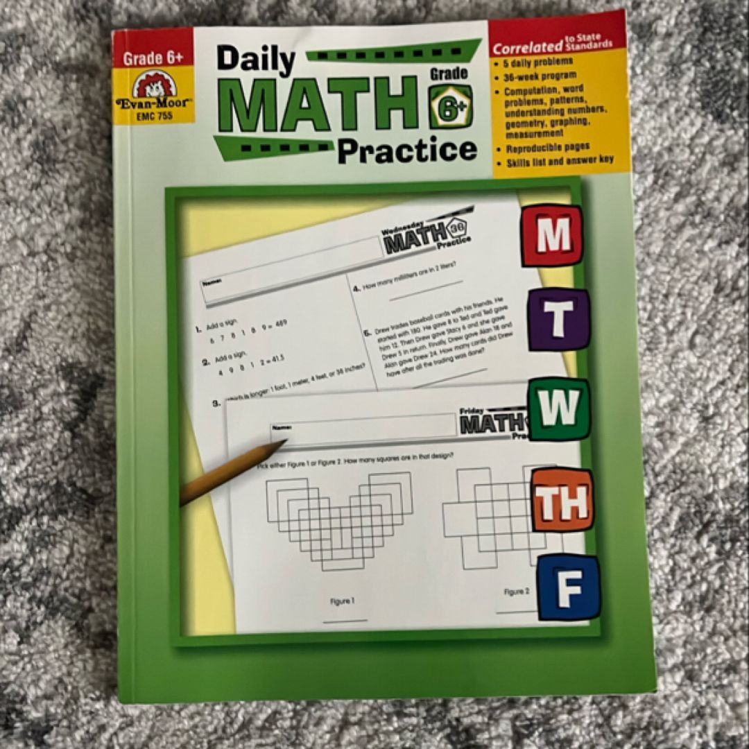 Daily Math Practice, Grade 6