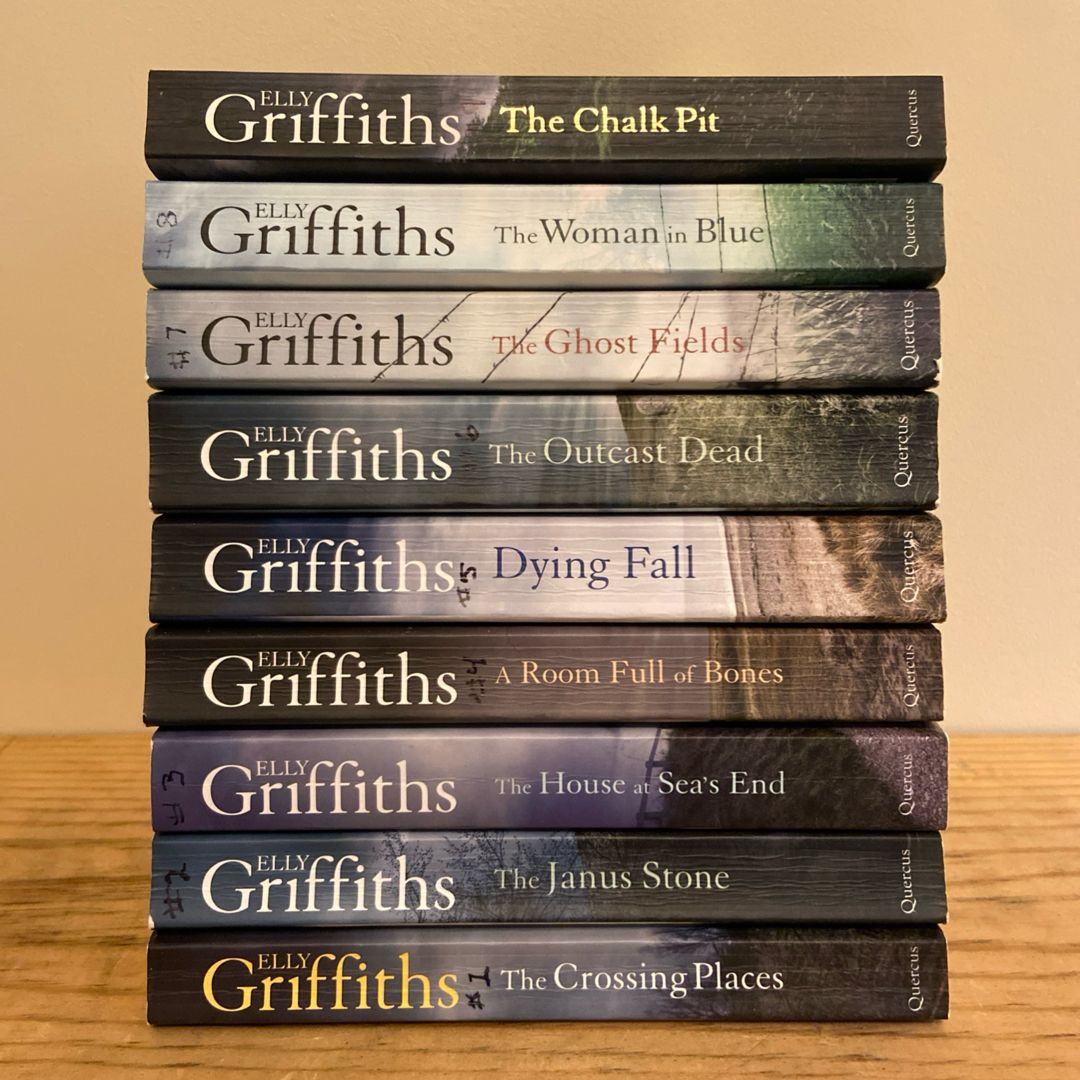 The Dr Ruth Galloway Mysteries 10 Books Box Set by Elly Griffiths - The Dark Angel, A Room Full of Bones, The Outcast Dead, The Janus Stone, The Ghost Fields, The Crossing Places, A Dying Fall