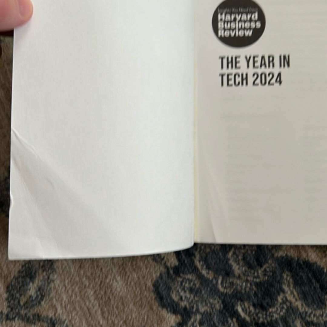 The Year in Tech, 2024: the Insights You Need from Harvard Business Review