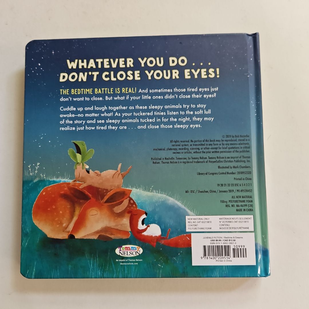 Don't Close Your Eyes