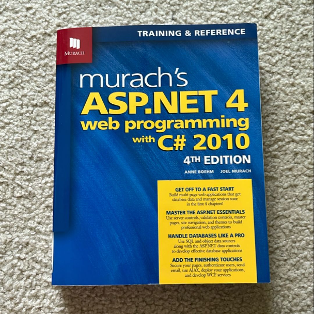 Murach's ASP. NET 4 Web Programming with C# 2010