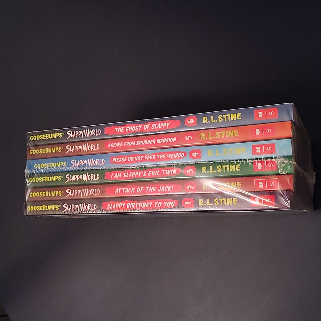Goosebumps Slappyworld Series 6 Books Collection Set (Books 1 - 6) by R ...