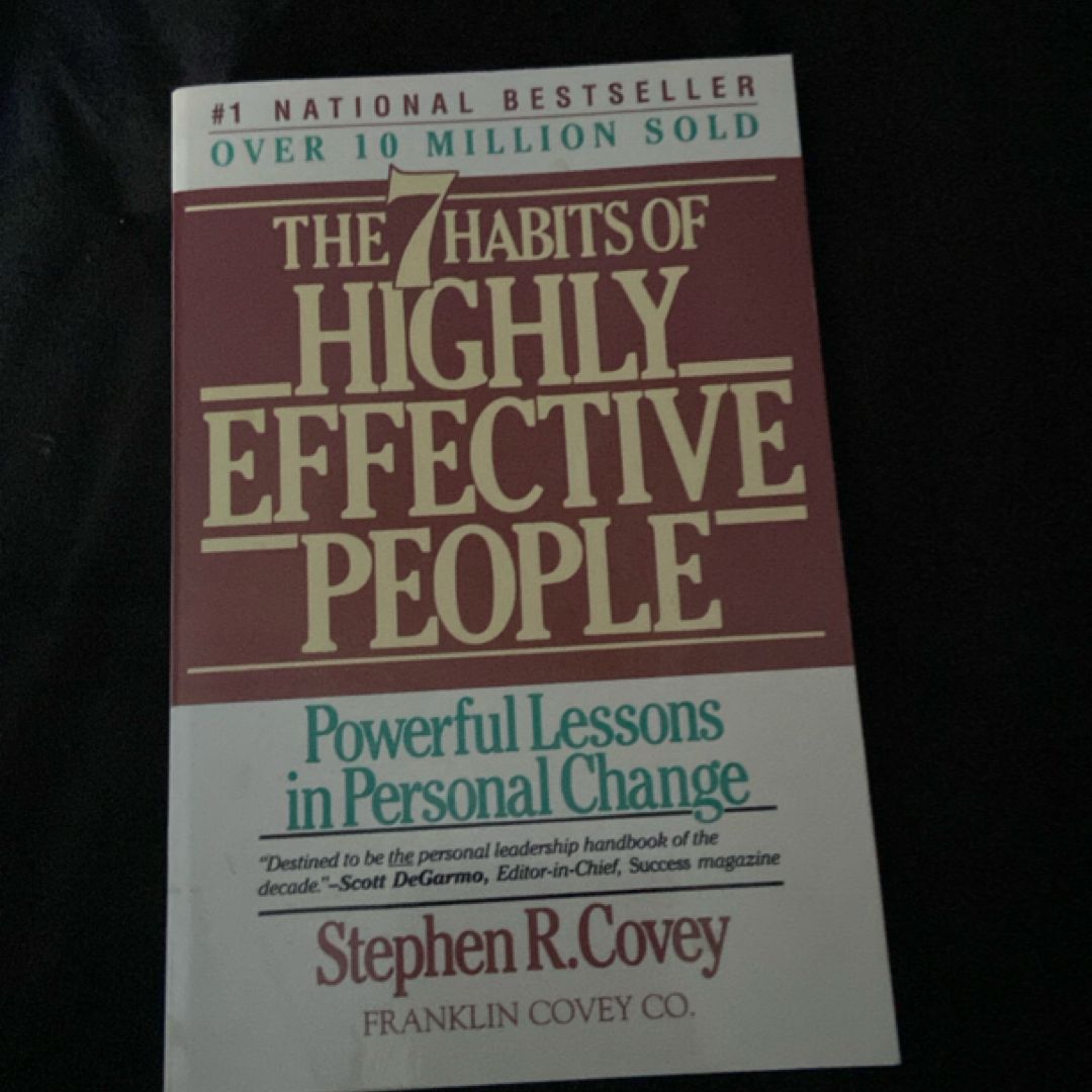 The Seven Habits of Highly Effective People