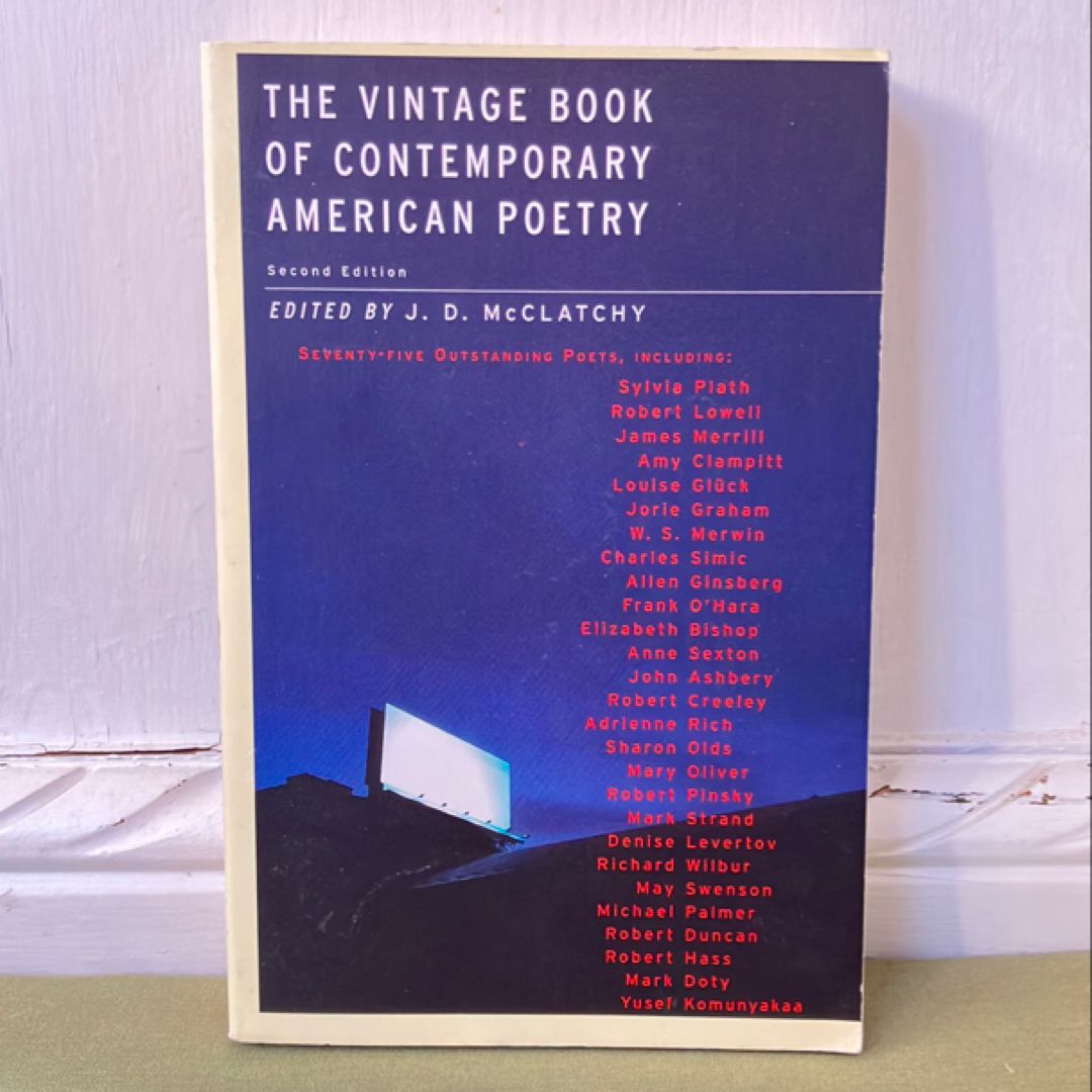 The Vintage Book of Contemporary American Poetry