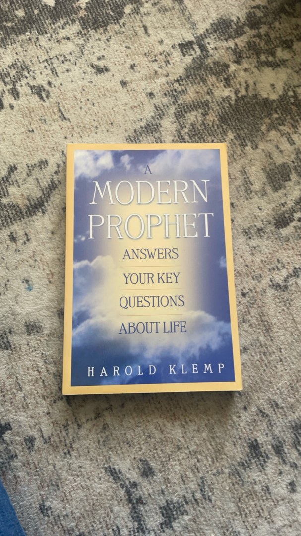 A Modern Prophet Answers Your Key Questions about Life