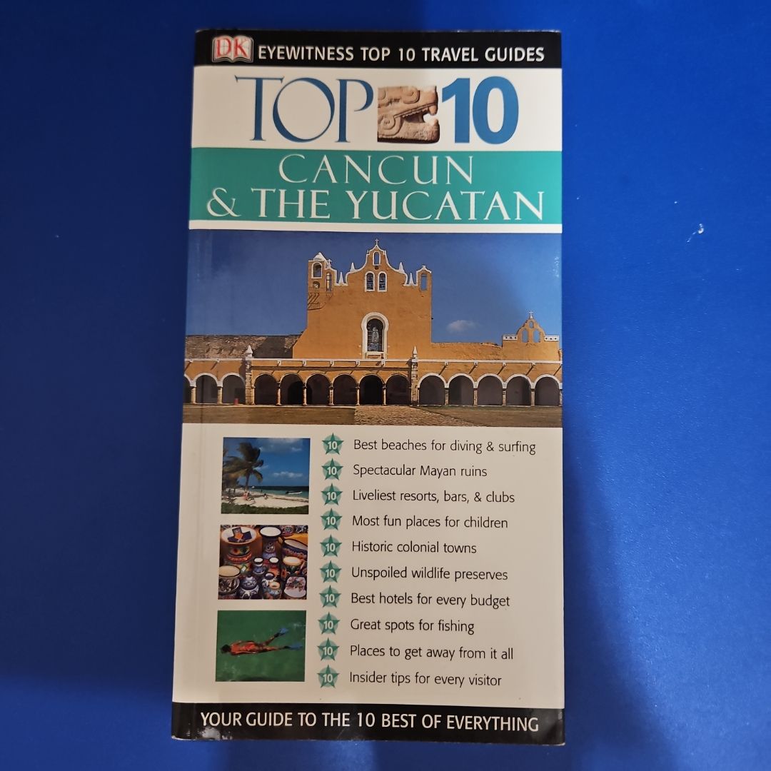 DK Eyewitness Top 10 Cancun and the Yucatan