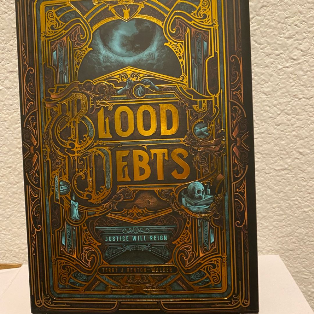 Bookish Box SE Blood Debts by Terry J. Benton-Walker