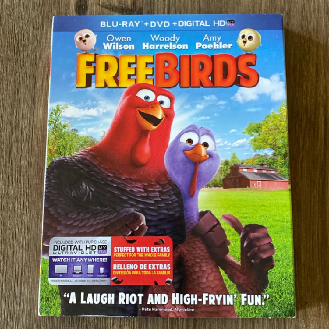 Free Birds Blu Ray