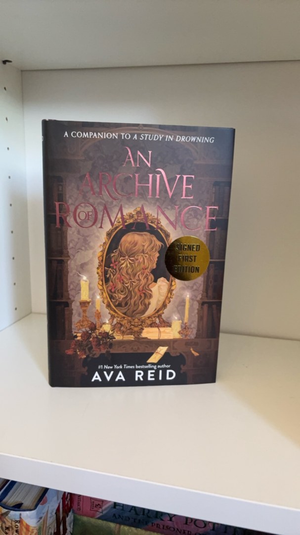 An Archive Of Romance. Signed First Edition