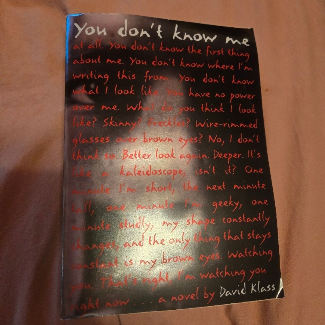 You Don't Know Me