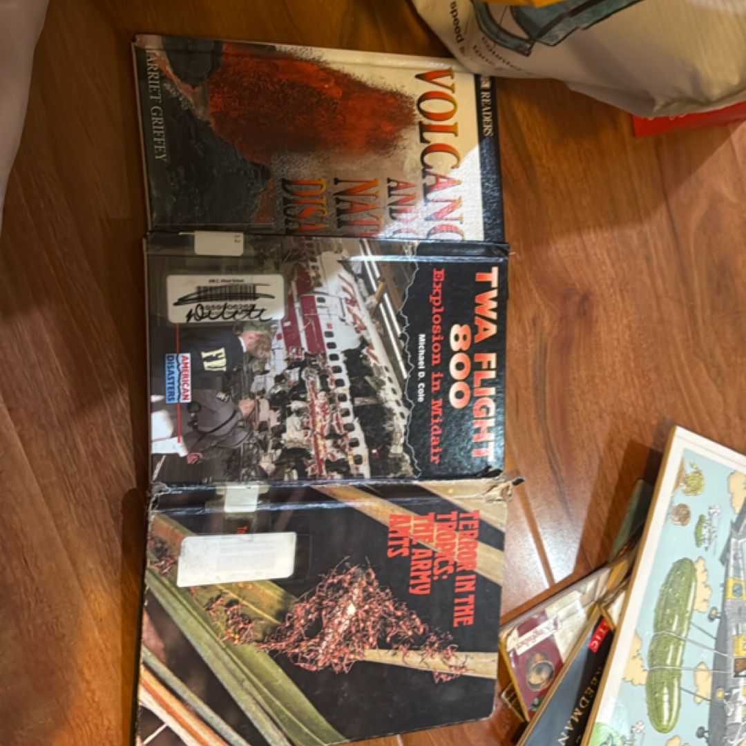 Volcanoes and Other Natural Disasters, TWA Flight 800 Explosion in Midair, Terror in the topics: The Army Ants