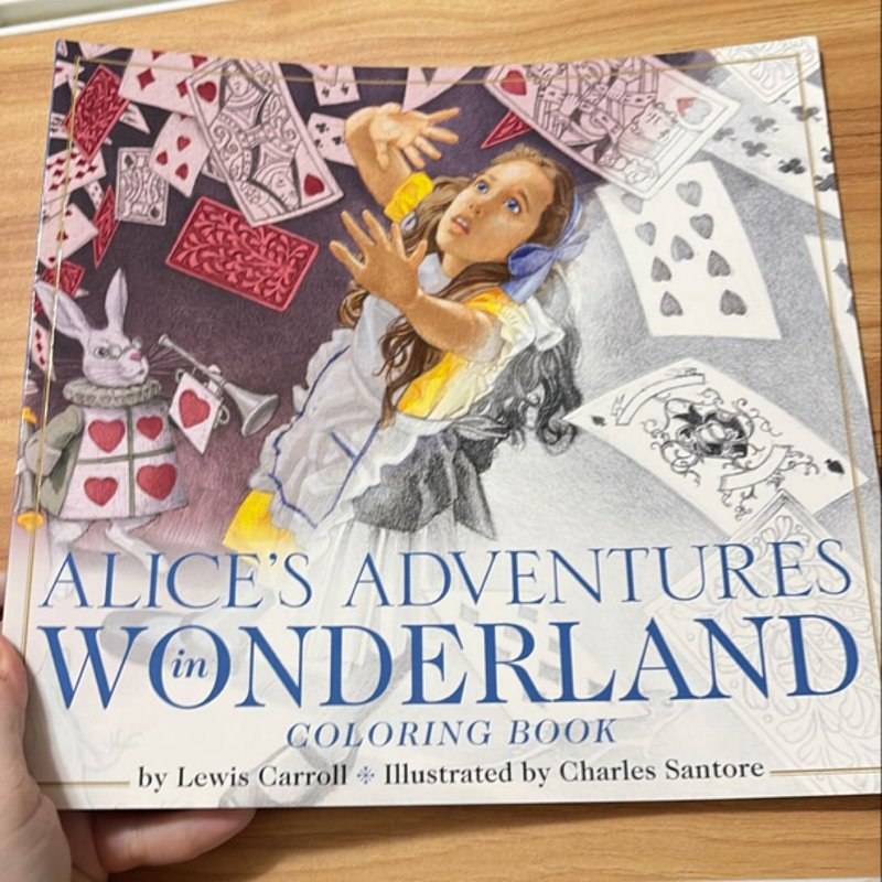 Alice in Wonderland Coloring Book