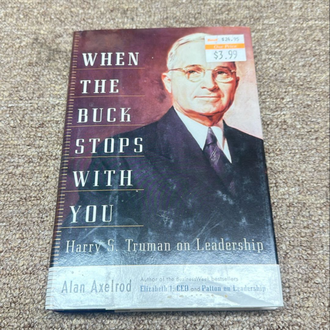 When the Buck Stops with You