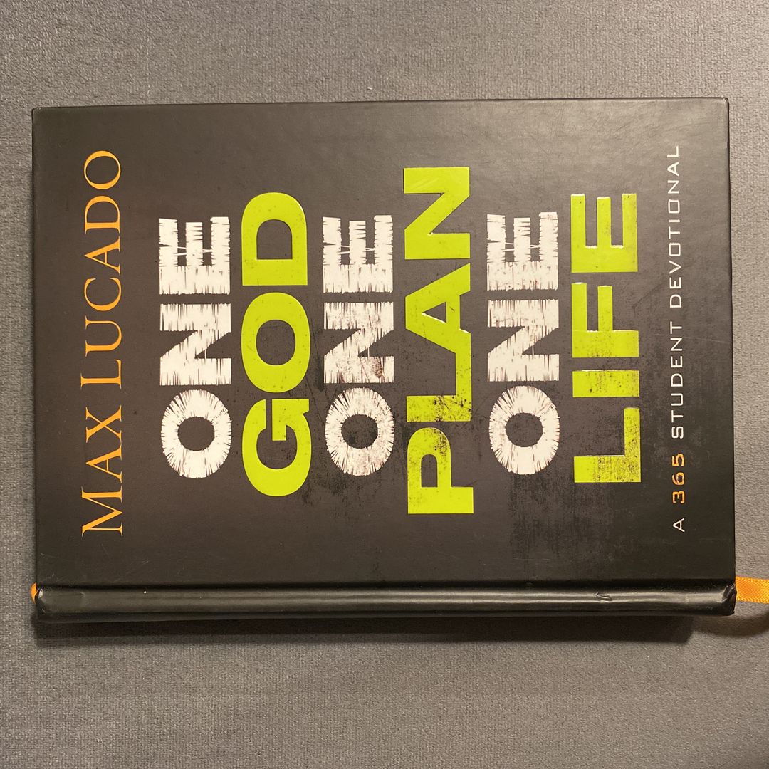 One God, One Plan, One Life