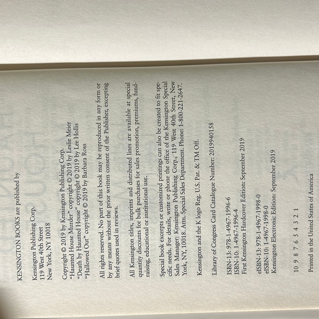 Haunted House Murder