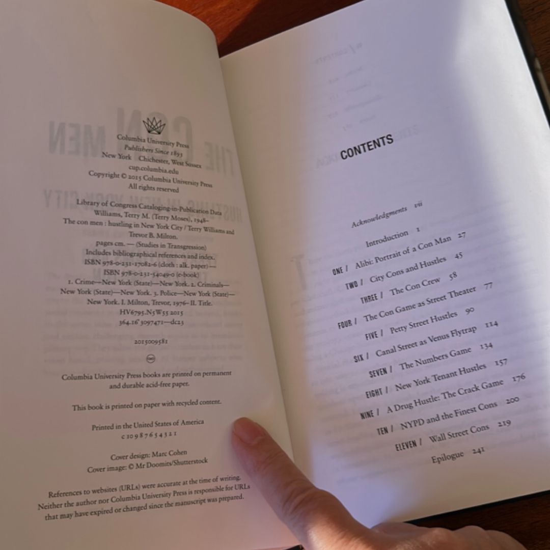 The con Men (1st Printing)