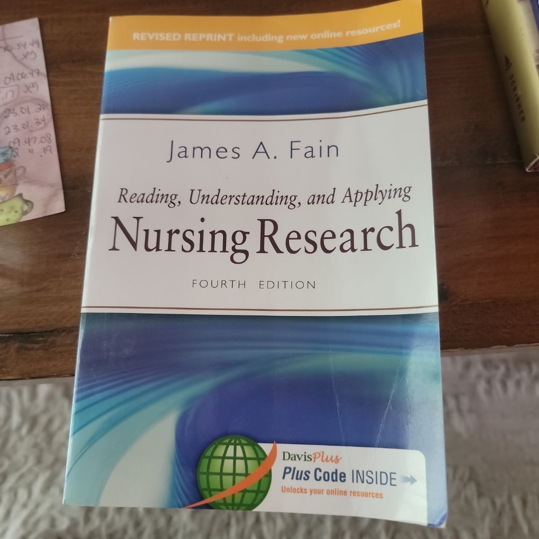 Reading, Understanding, and Applying Nursing Research