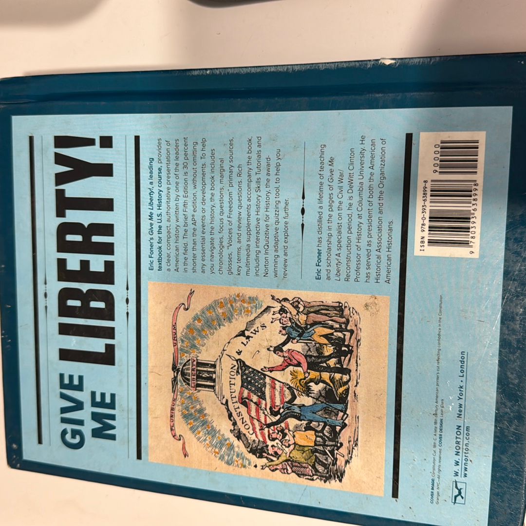 Give Me Liberty! Seagull, 6th Edition (Volume 1)