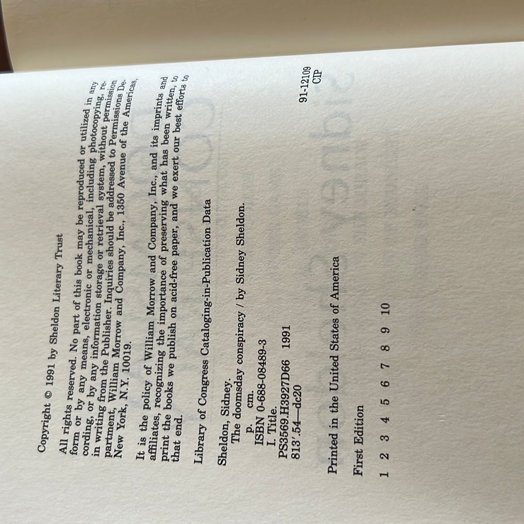 The Doomsday Conspiracy