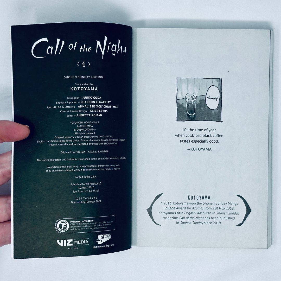 Call of the Night, Vol. 4