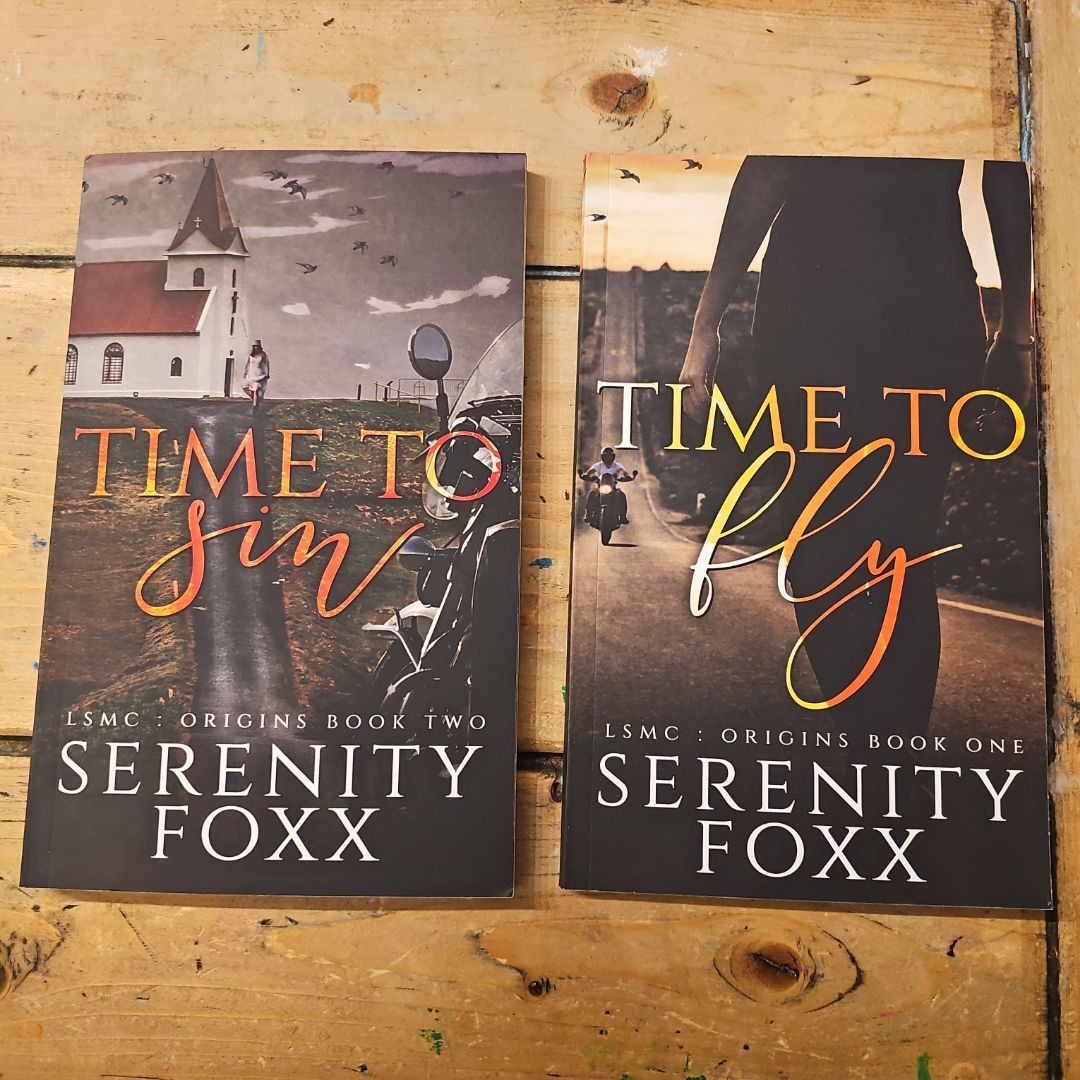 Time to Fly AND Time to Sin - BOTH SIGNED