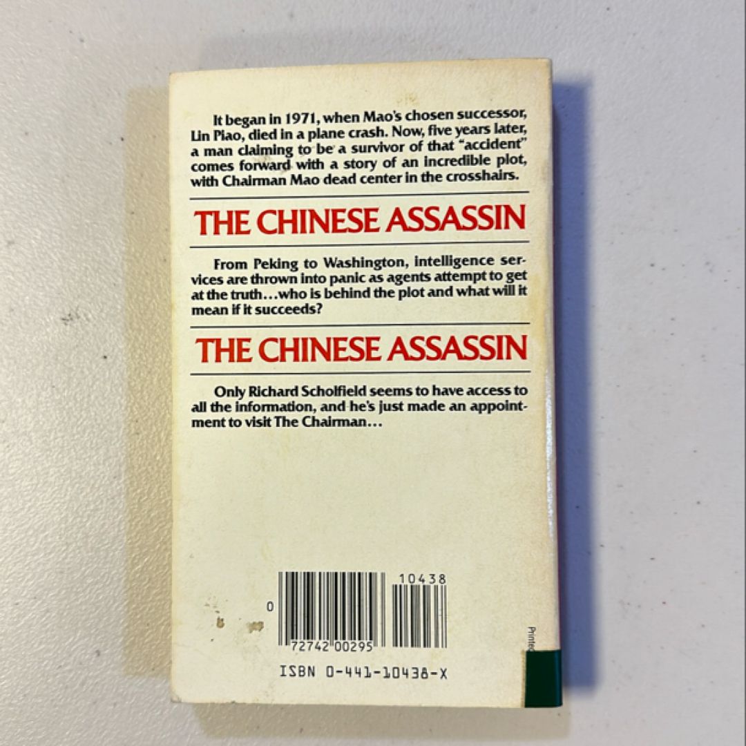 The Chinese Assassin by Anthony Grey, Paperback | Pangobooks