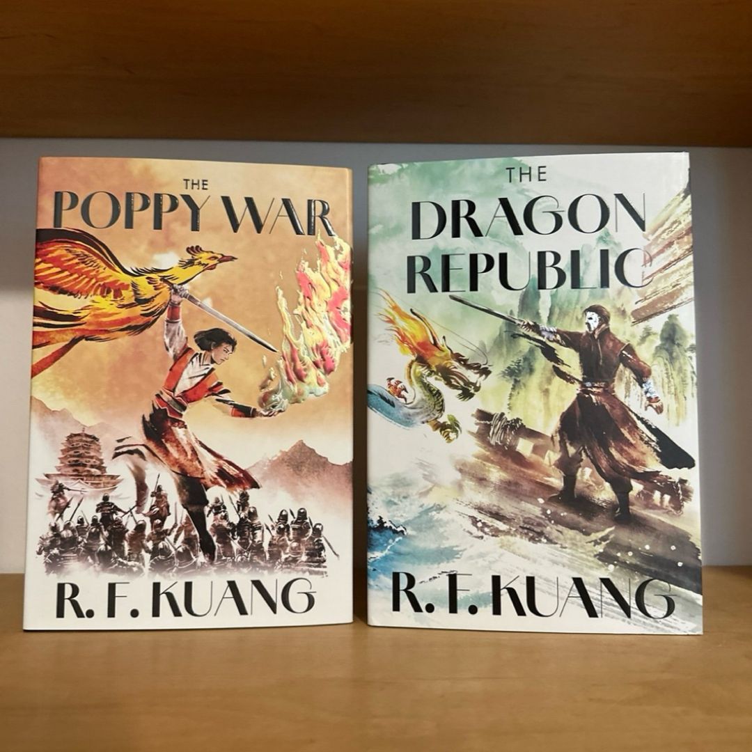 Poppy War Deluxe R F Kuang HAND SIGNED Special Edition & The Dragon Republic